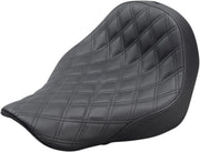Saddlemen Renegade Lattice Stitch Solo Seat - For Harley Davidson