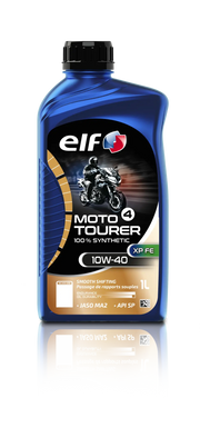 ELF Moto 4 Tourer XP FE 10W-40 Synthetic Motorcycle Oil 1L