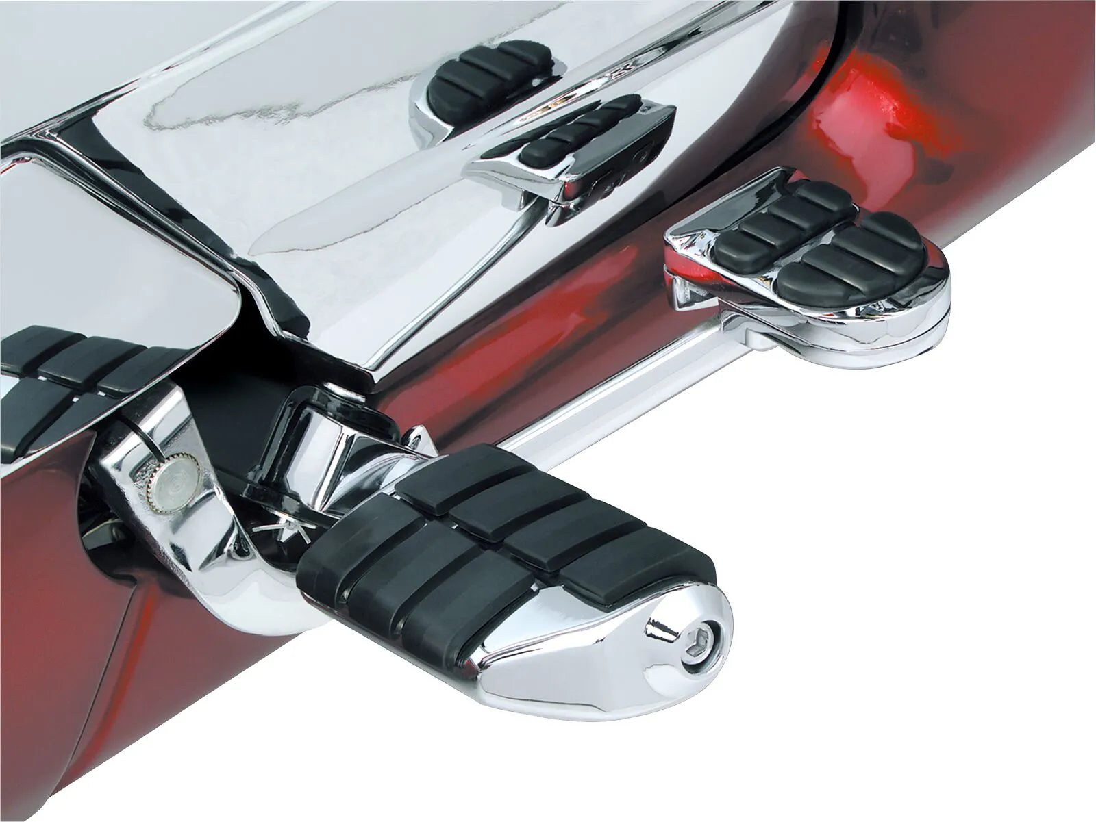 Kuryakyn Iso Brake Pedal Pad - Chrome Finish
