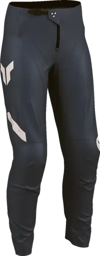 Thor Women's Ridemode Menace Racewear Pants - Light Gray/Midnight Blue