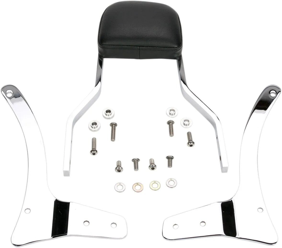 Cobra Square Sissy Bar Kit - Chrome