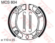 Trw Organic Brake Shoes - Superior Performance In Wet Conditions - Front & Rear