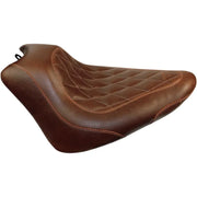 Mustang Wide Tripper Solo Seat - For Harley Davidson