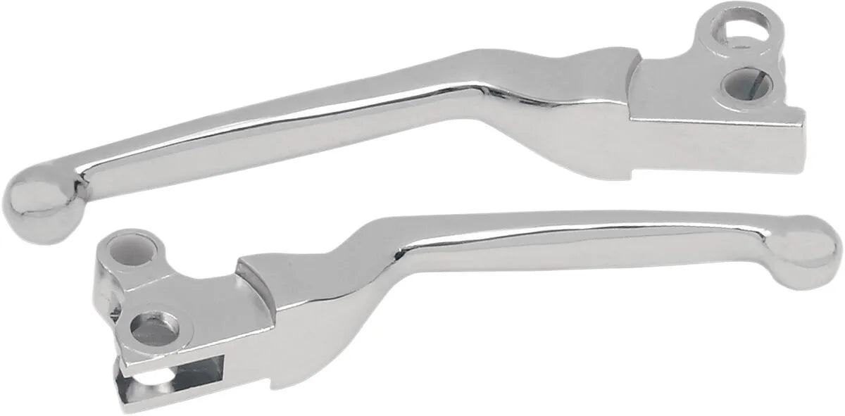 Drag Specialties Chrome Clutch/brake Lever Set