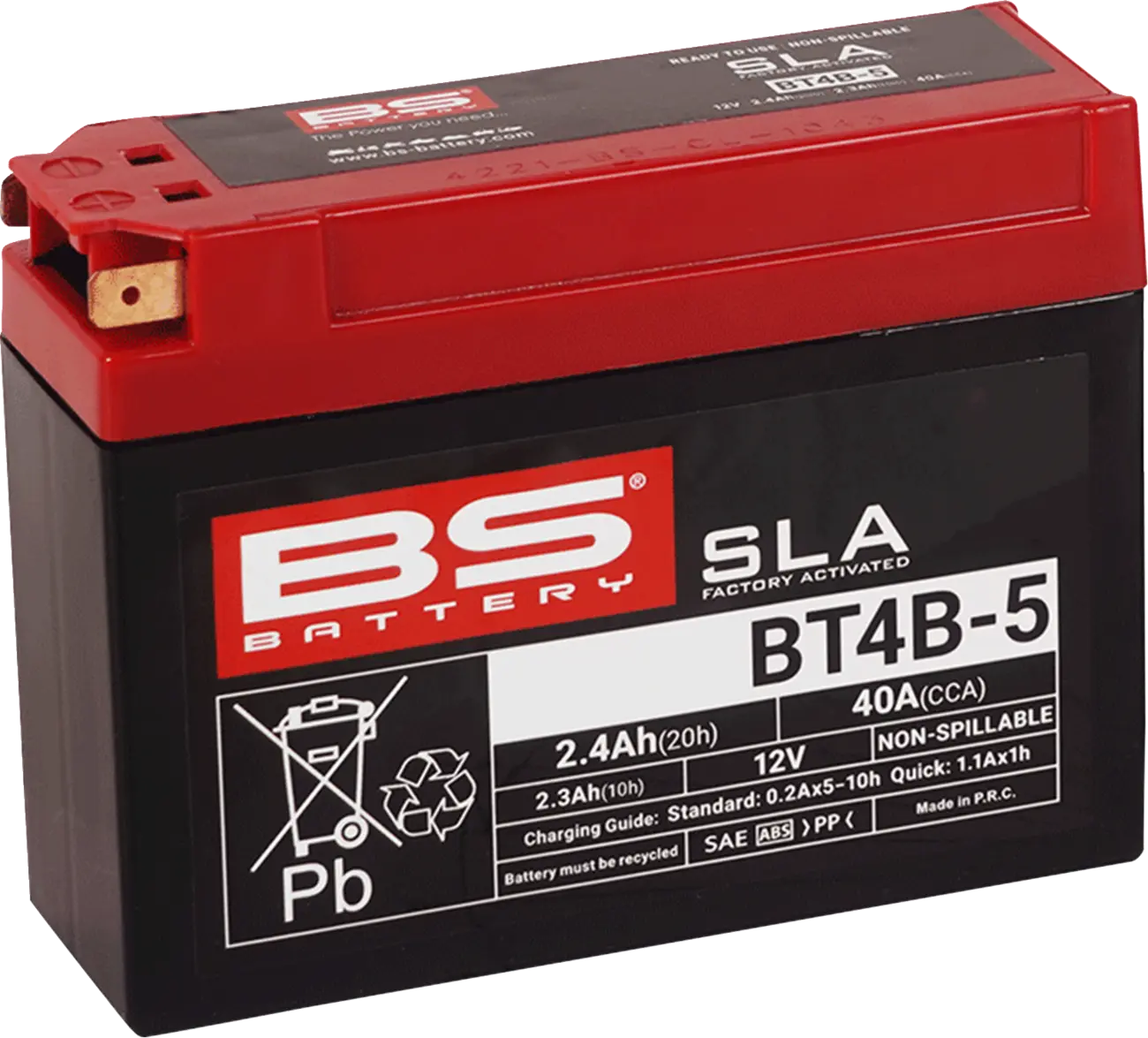 Bs Battery Agm Maintenance-free Battery