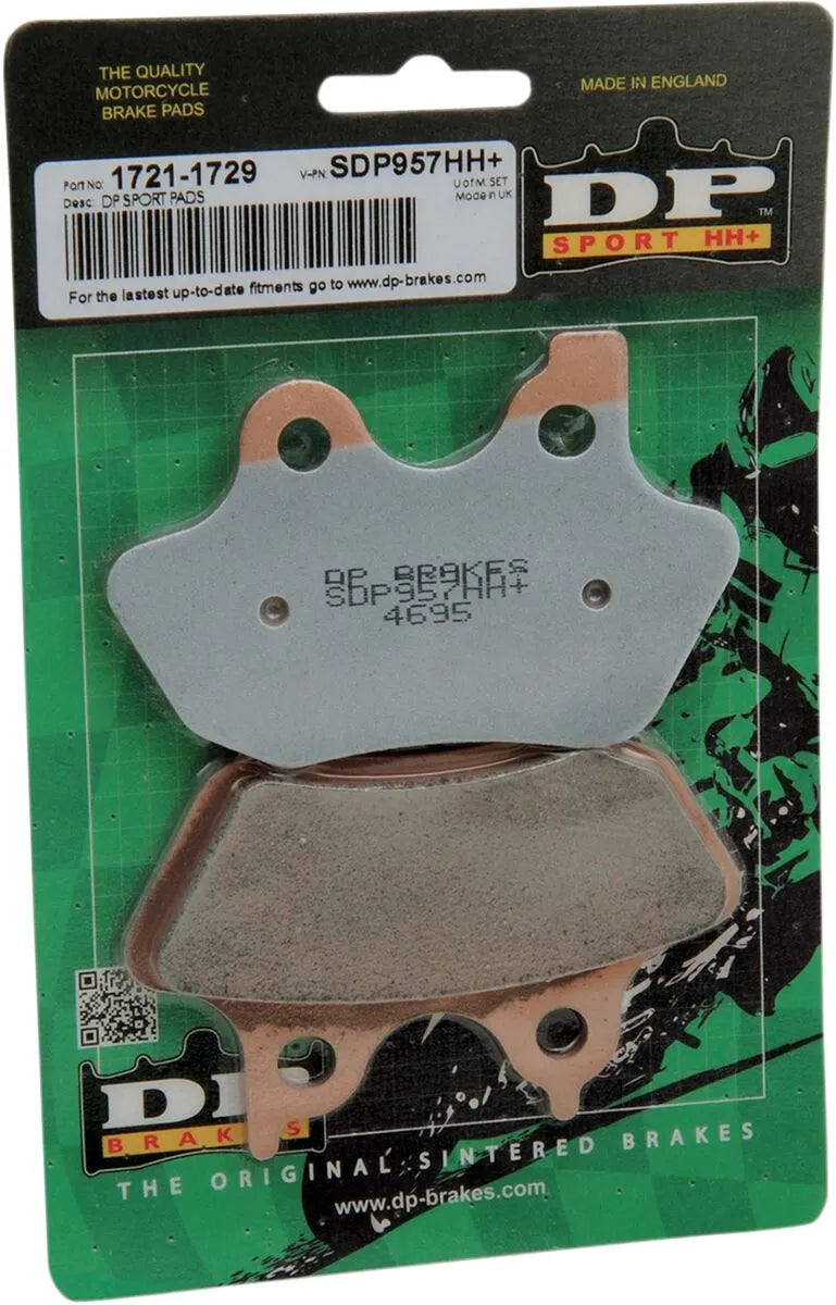 Dp Brakes Sintered Metal Brake Pads For Harley-davidson/buell - Front & Rear