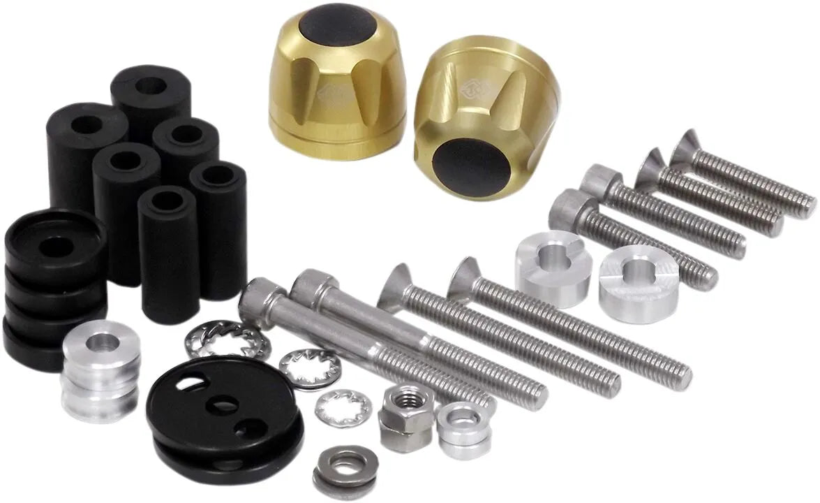 Gilles Tooling Handlebar Weights Ip - Gold