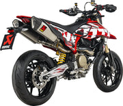 Akrapovic Slip-on Line Mufflers - Titanium/carbon Fiber - ECE Street Legal Approved