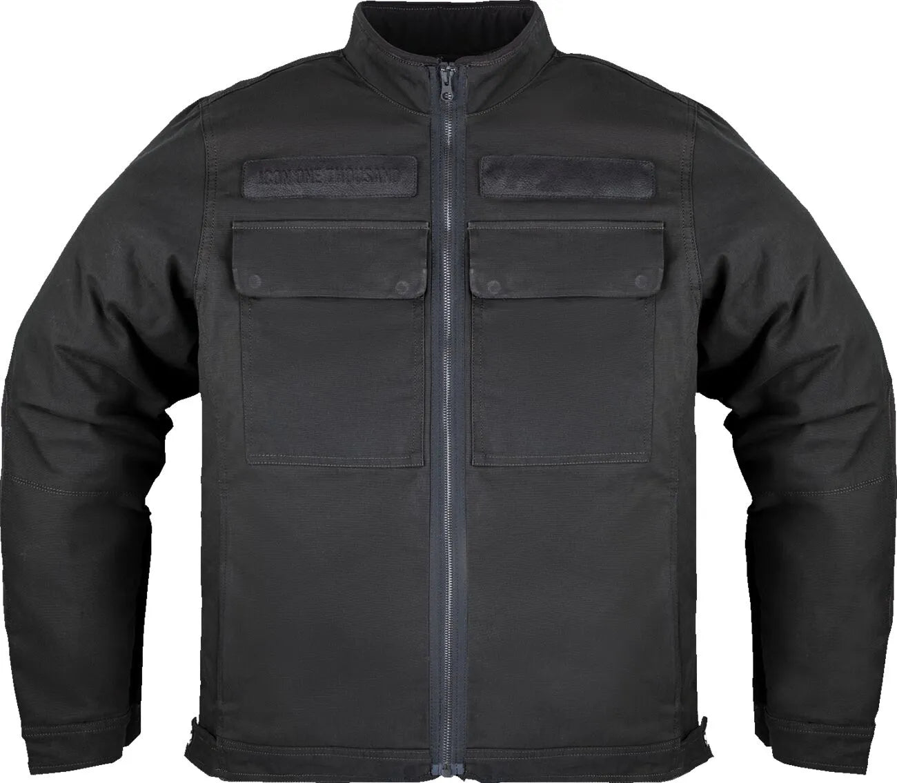 Icon Mototanker Jacket Foreet & Dual Sport - Black
