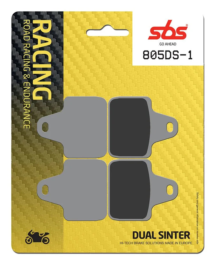 Sbs Ds Racing Dual Sintered Brake Pads Set