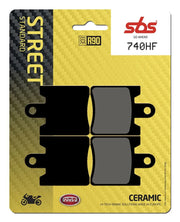 Sbs Hf Street Ceramic Organic Brake Pads - Front
