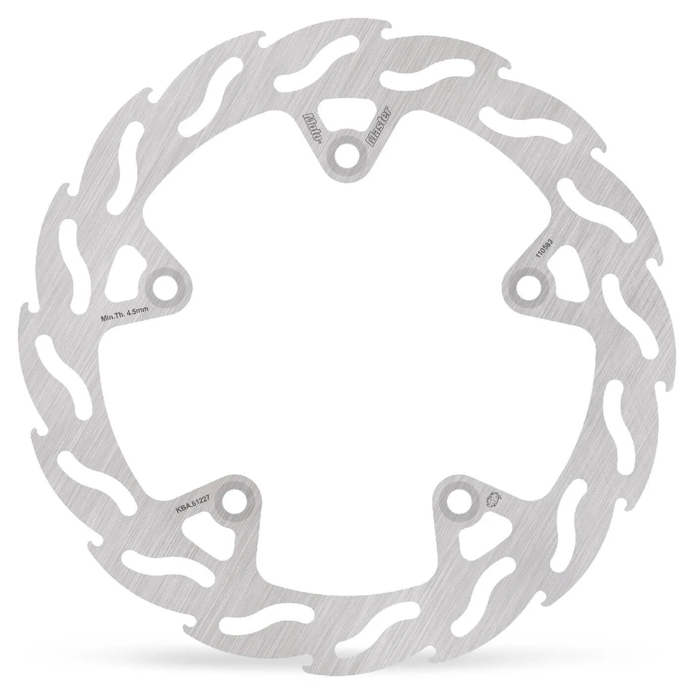 Moto-master Flame Series Fixed Brake Rotor - Rear