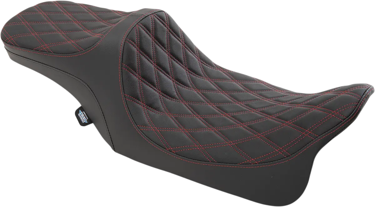 Drag Specialties Predator Iii 2-up Seat - For Harley Davidson