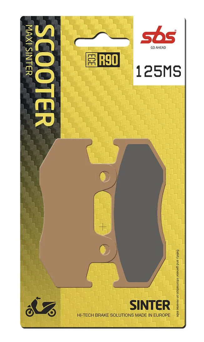 Sbs Ms Scooter Maxi Sintered Brake Pads - Front