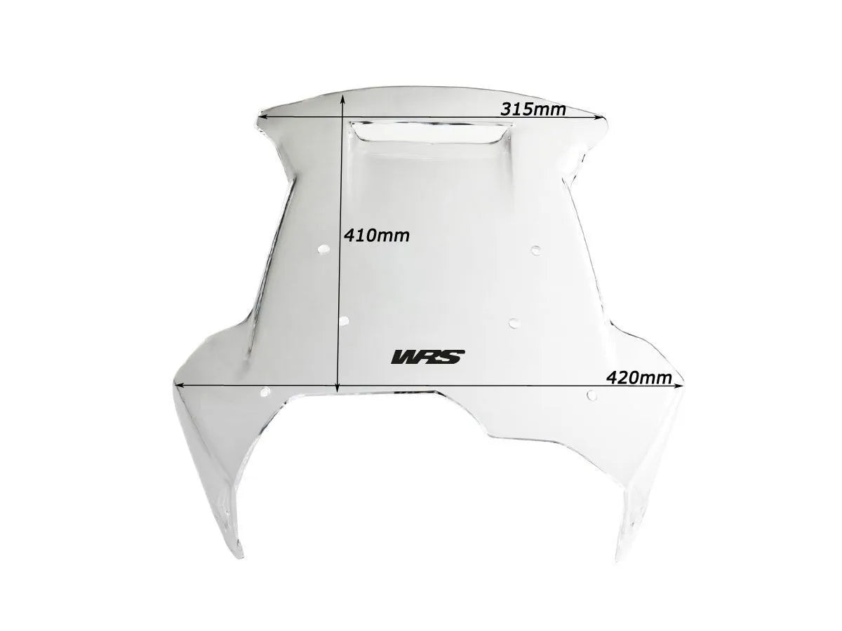 Wrs Clear Windscreen - Improved Aerodynamics