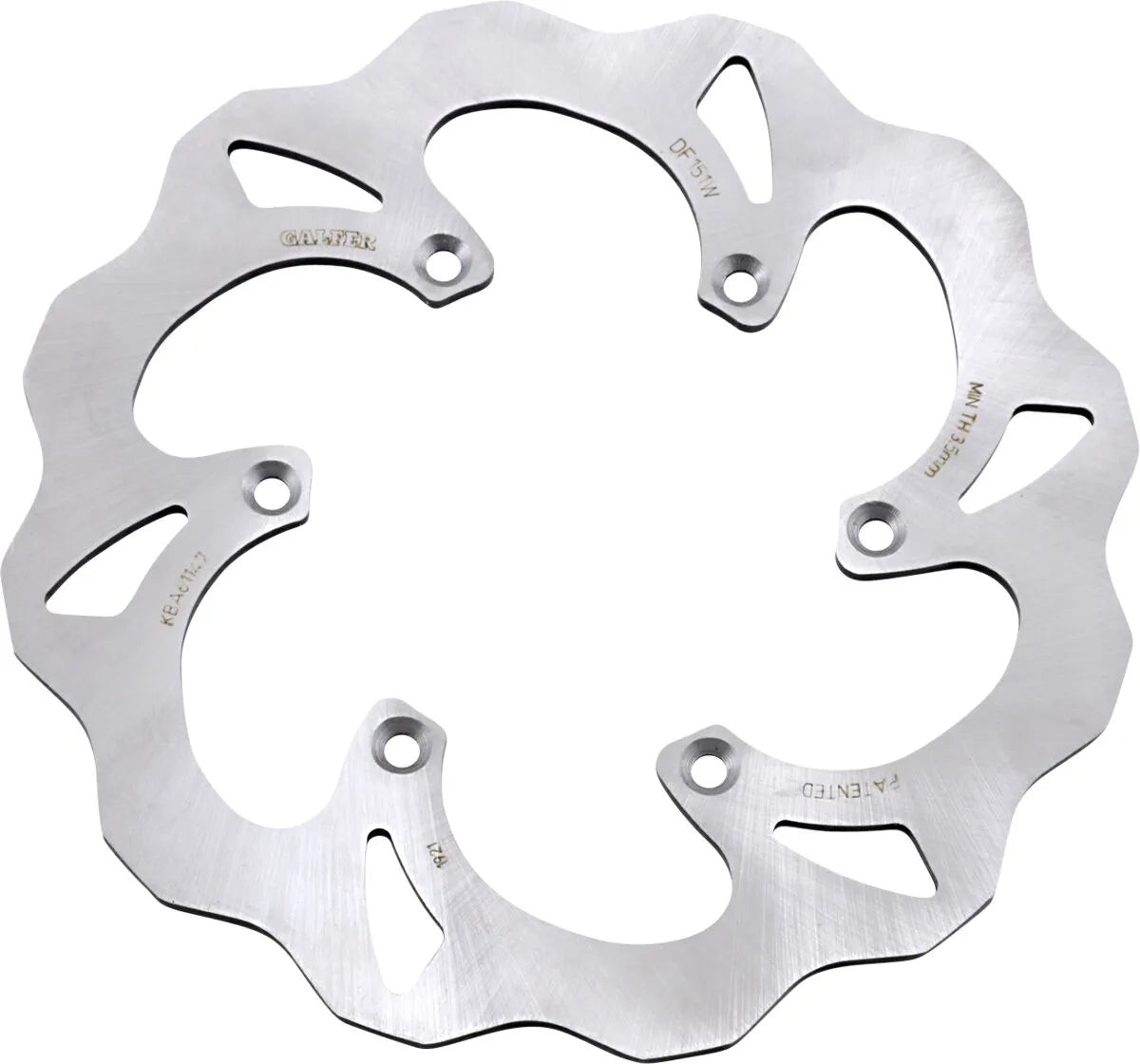 Galfer Standard Brake Rotor For Motorcycles - Rear