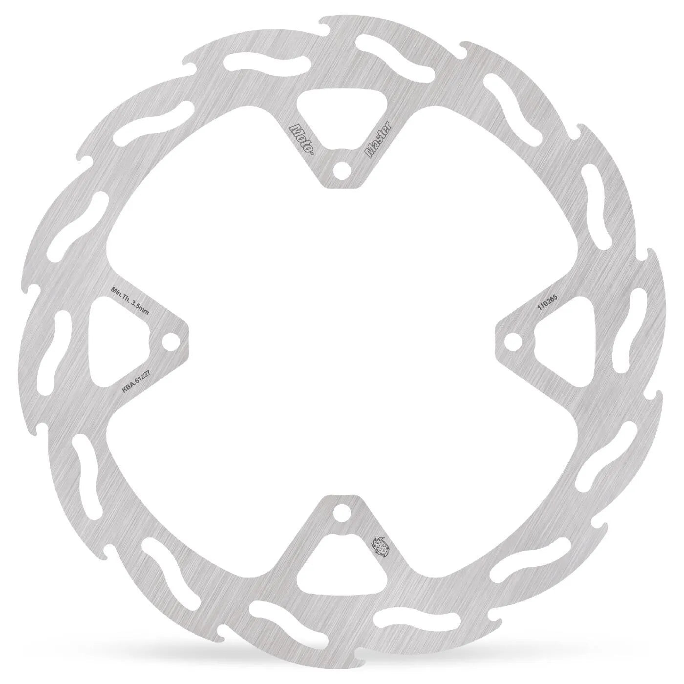 Moto-master Flame Series Rear Brake Rotor - Rear