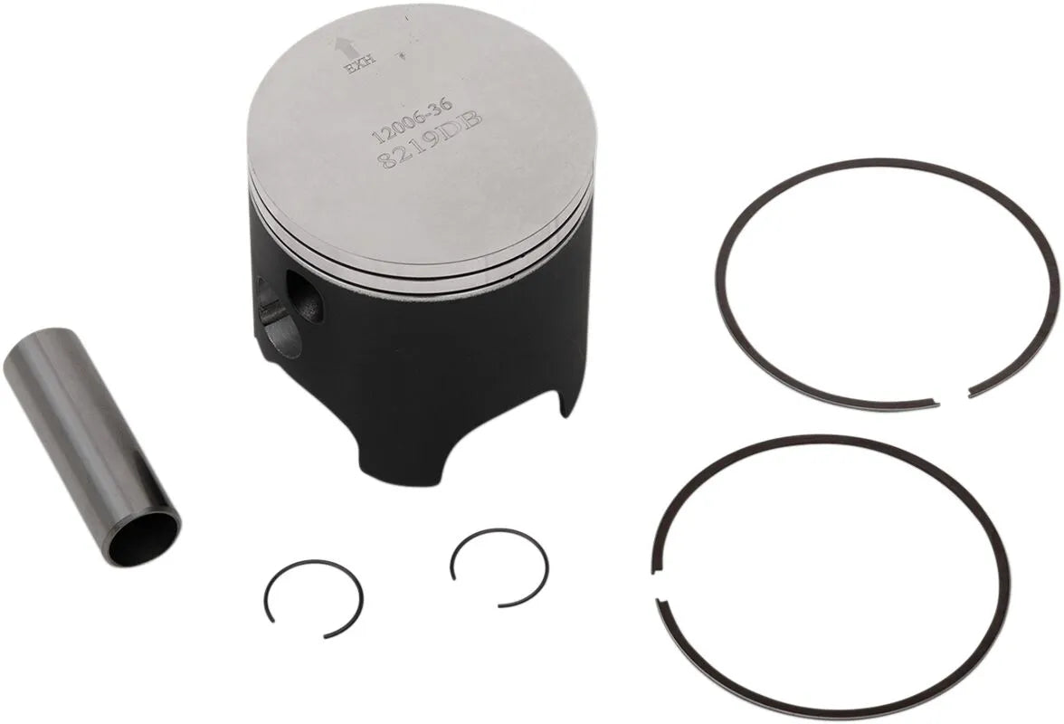 Wossner Piston Kit - 2-stroke, 72.01mm Bore