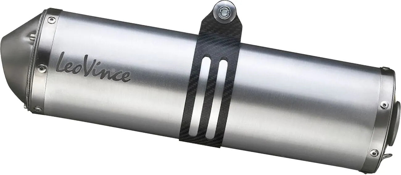 Leovince Lv-x Slip-on Muffler For Motorcycle - ECE Street Legal Approved
