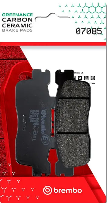 Brembo Prime Line Carbon Ceramic Brake Pad Set