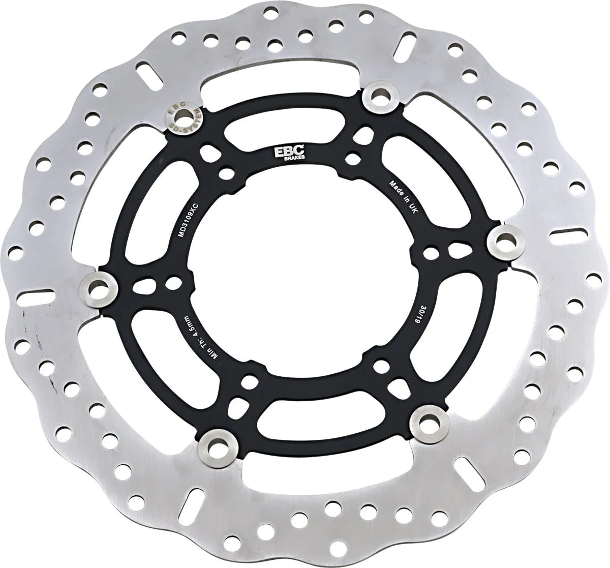 Ebc Pro-lite Xc Contour Brake Rotor - Front