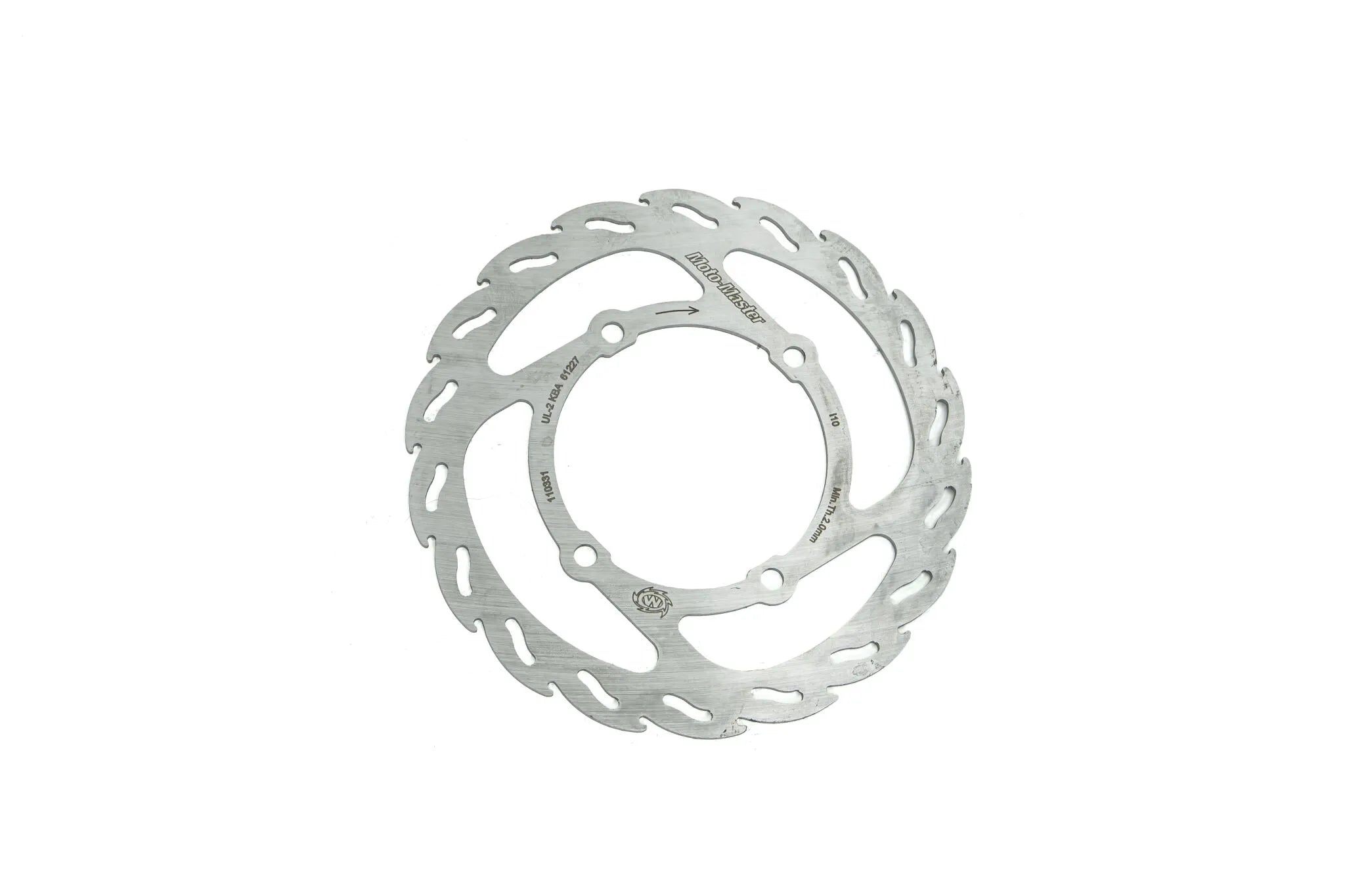 Moto-master Flame Series Brake Rotor For Motorcycles - Front