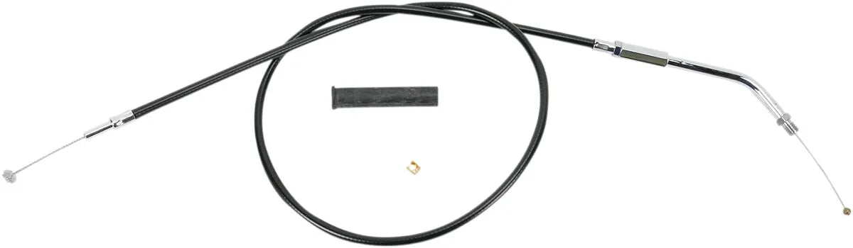 DRAG SPECIALTIES Black Vinyl Throttle Cable