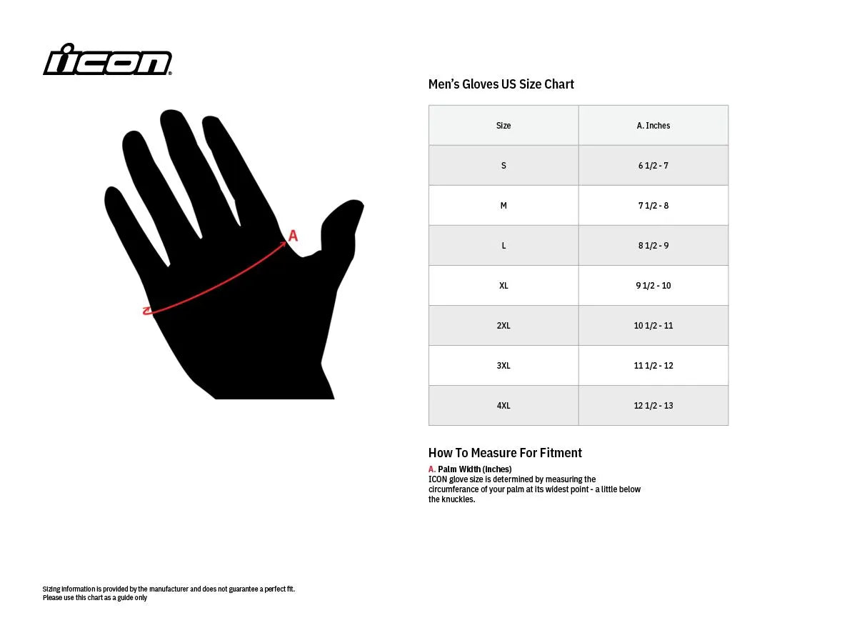 Icon Axys™ Leather Motorcycle Gloves - Black/Tan
