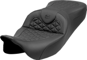 Saddlemen Roadsofa Tri Gripper Seat - For Harley Davidson