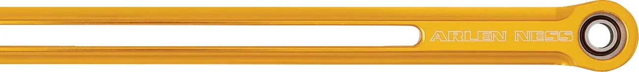 Arlen Ness Speedliner Shift Rod - Gold, 12"