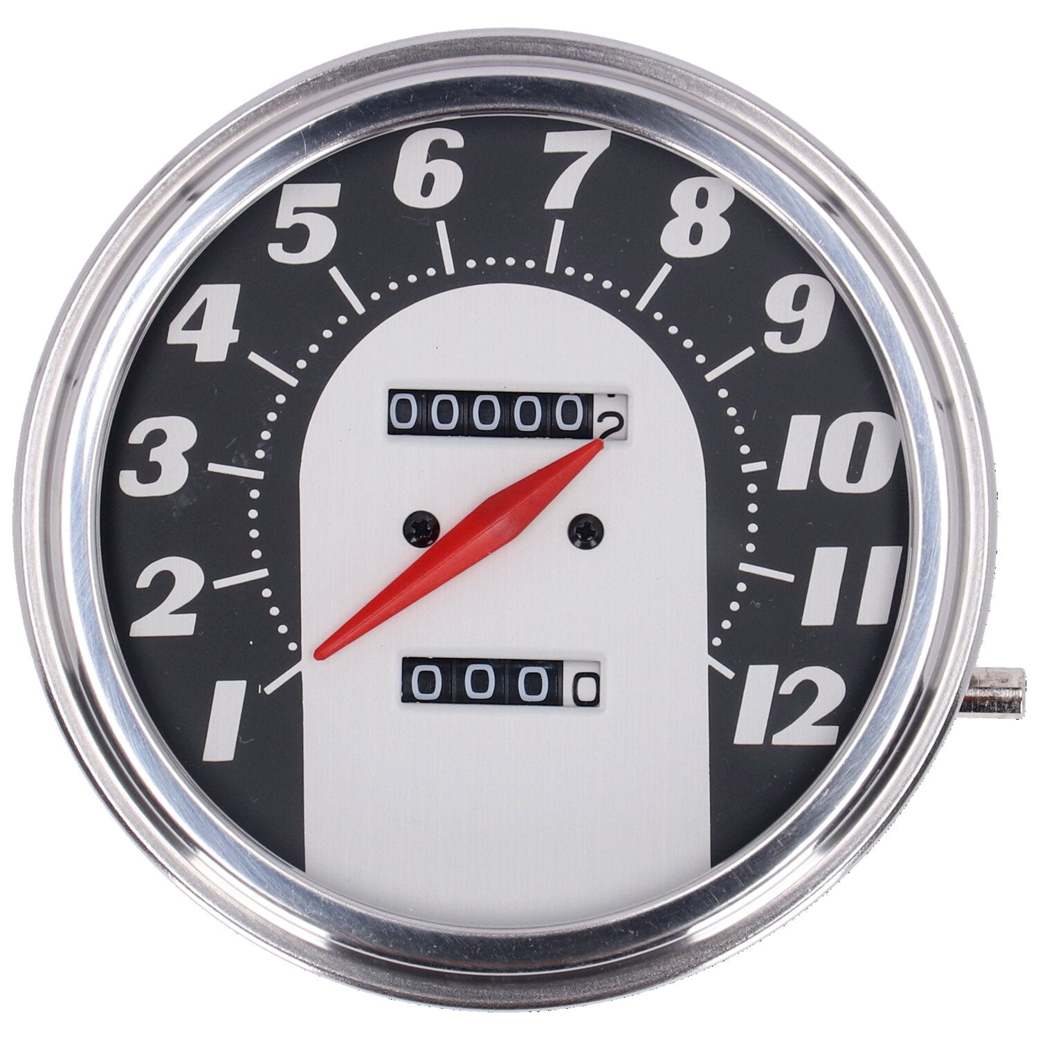 MCS FL speedometer '62-67 electra face' black/silver - 1:1 mph