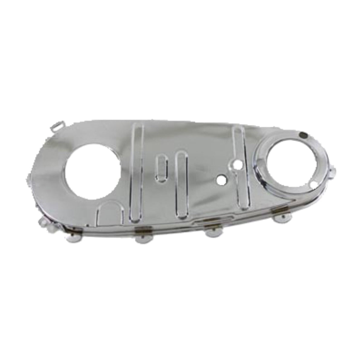 MCS Steel inner primary cover - Chrome