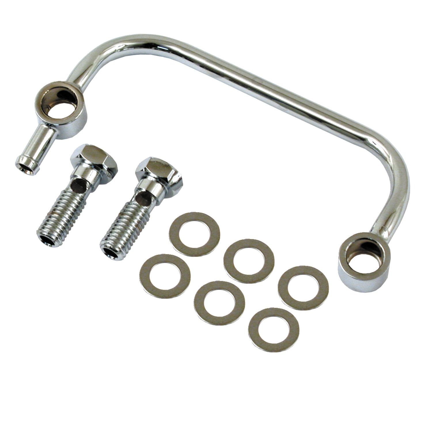MCS Air cleaner breather kit - Chrome