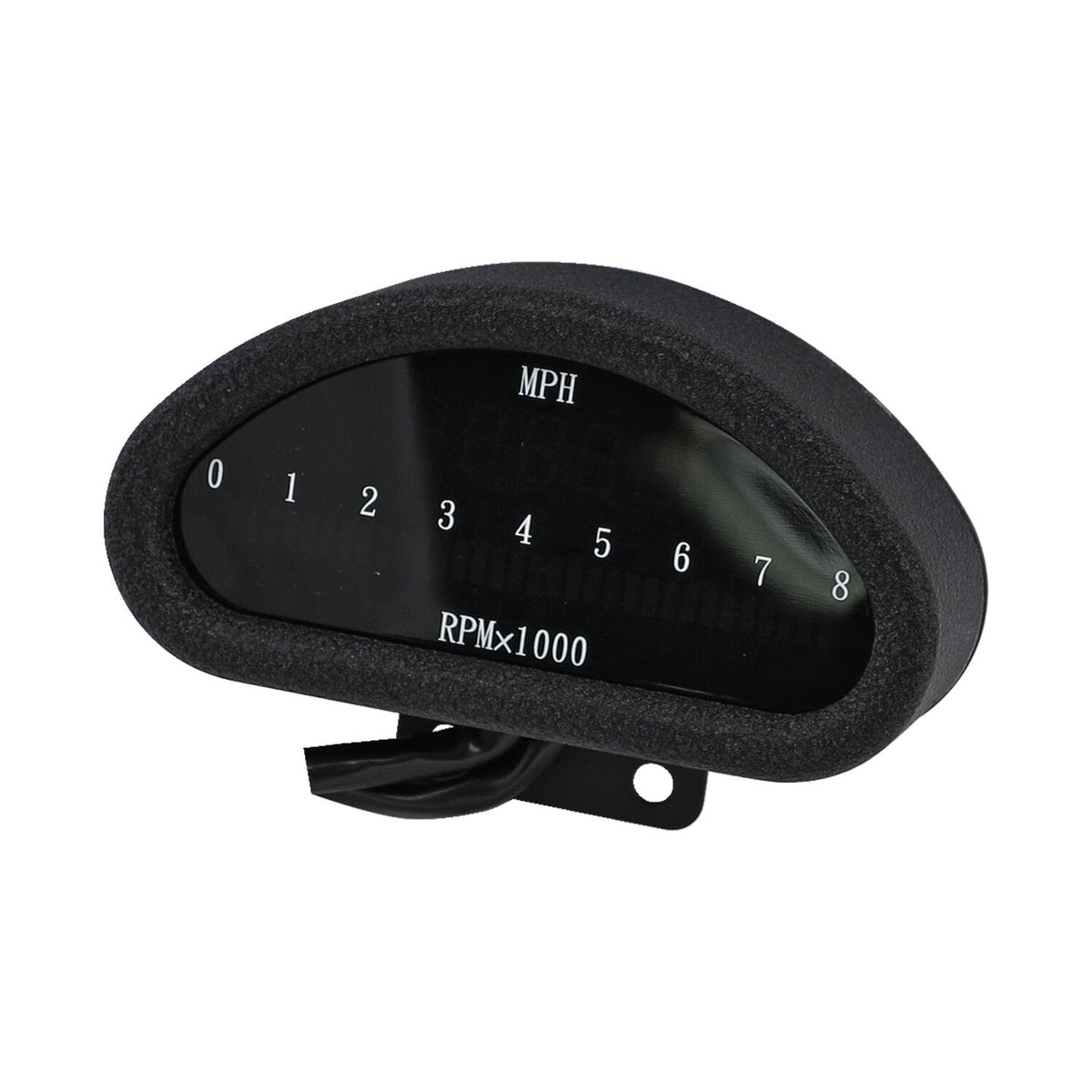 MCS Electronic cnc aluminum speedometer (kmh) black