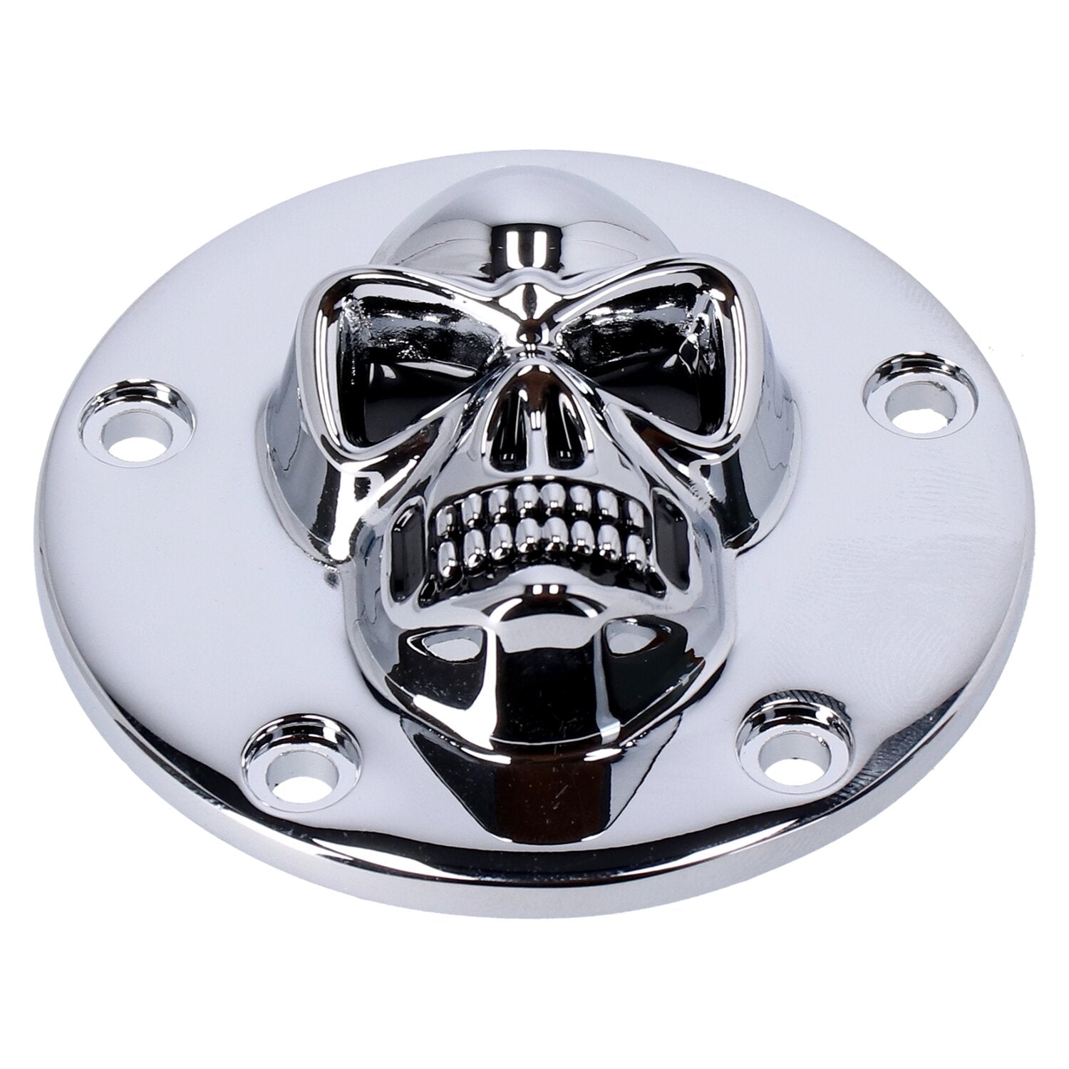 MCS Skull point cover 5-hole - Chrome