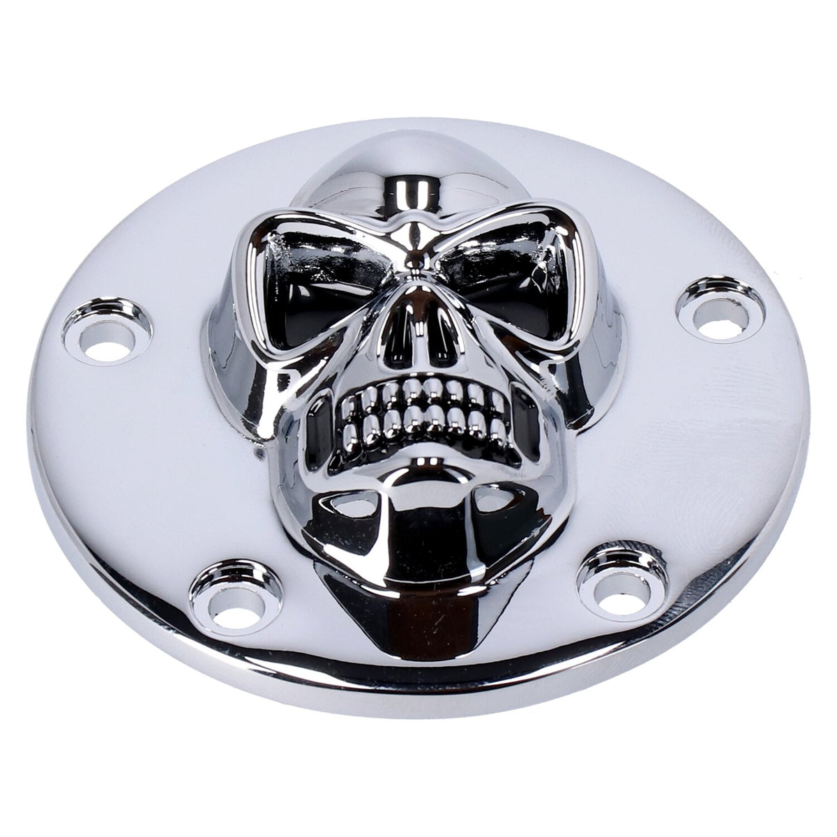 MCS Skull point cover 5-hole - Chrome