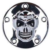 MCS Skull point cover 5-hole - Chrome