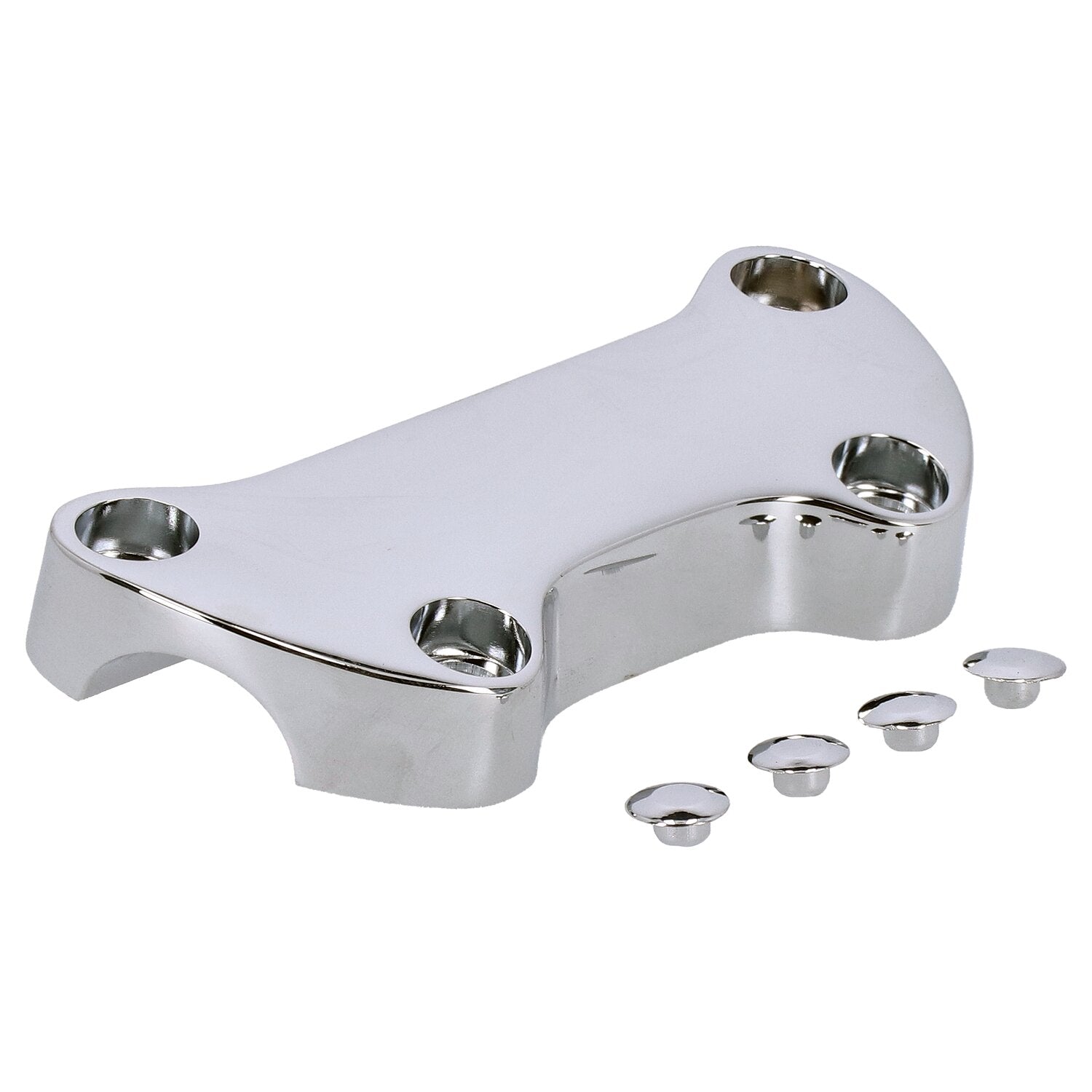 MCS Handlebar clamp plain with skirt