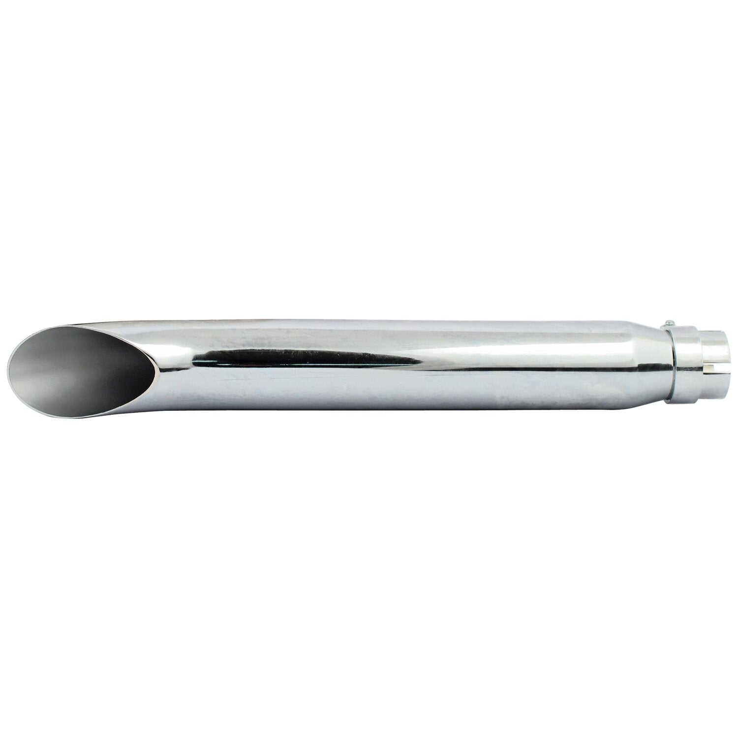 MCS Turn out universal muffler 20" long chrome