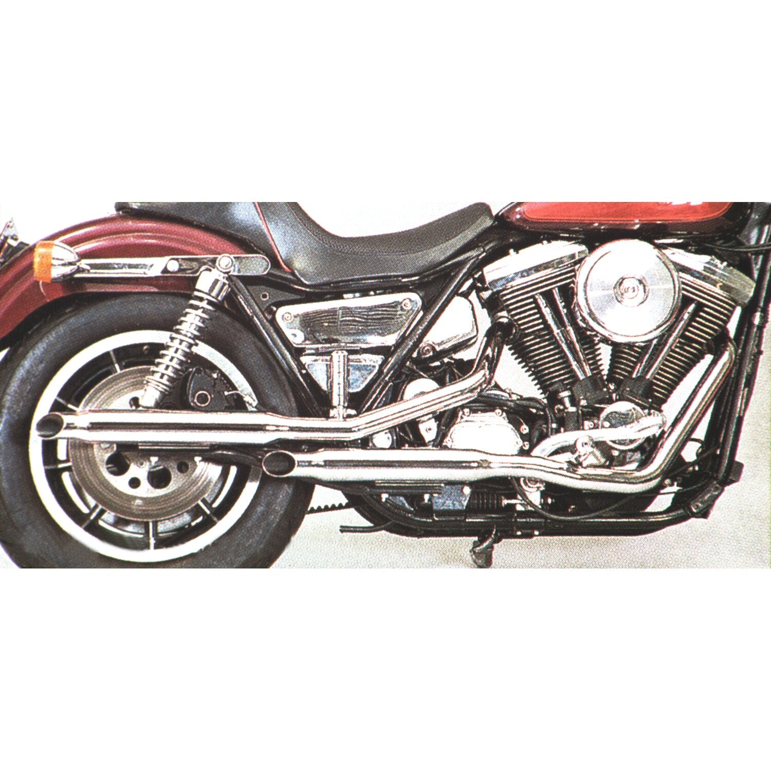 Paughco Shorty exhaust (38") - Chrome