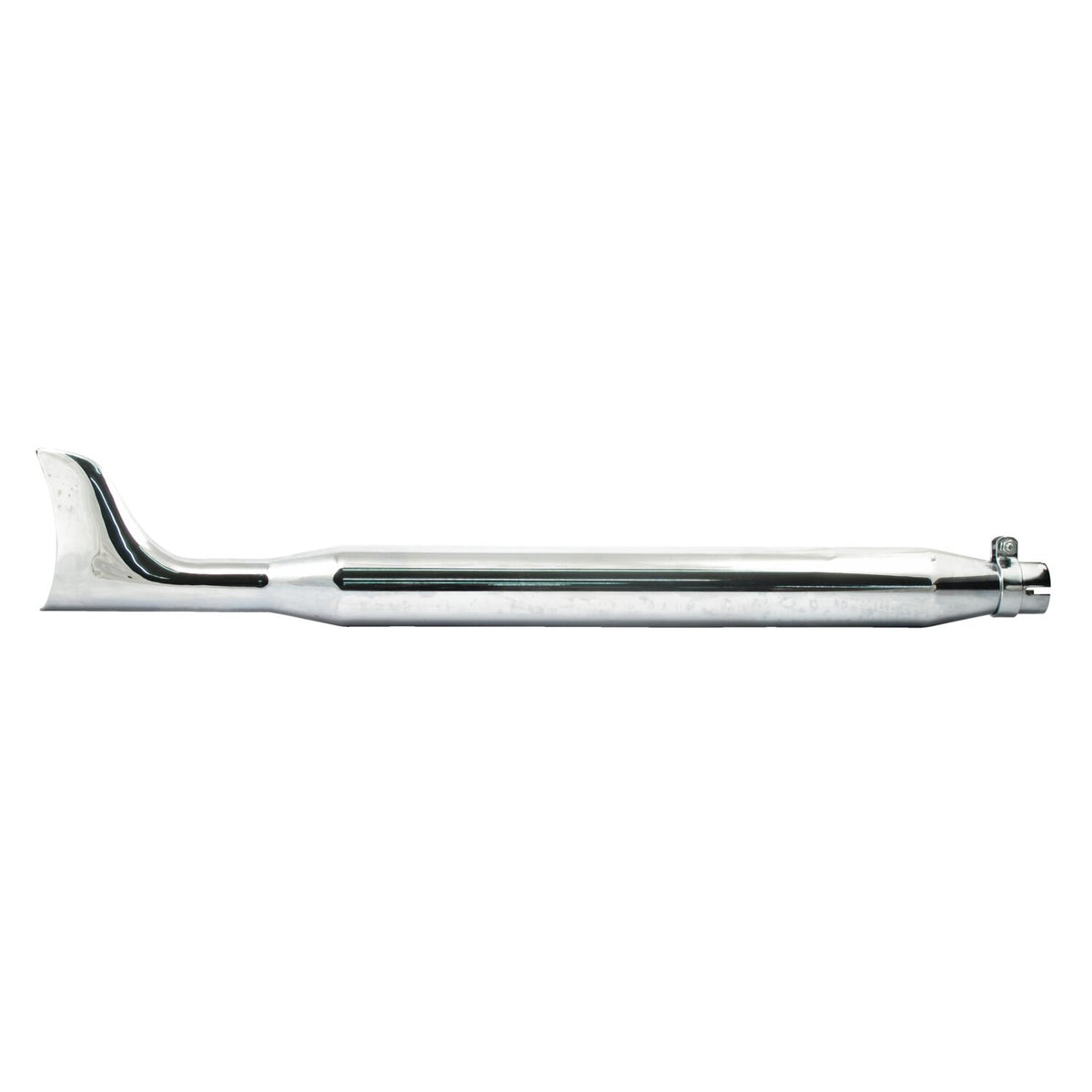 MCS Fishtail universal muffler 36" long chrome