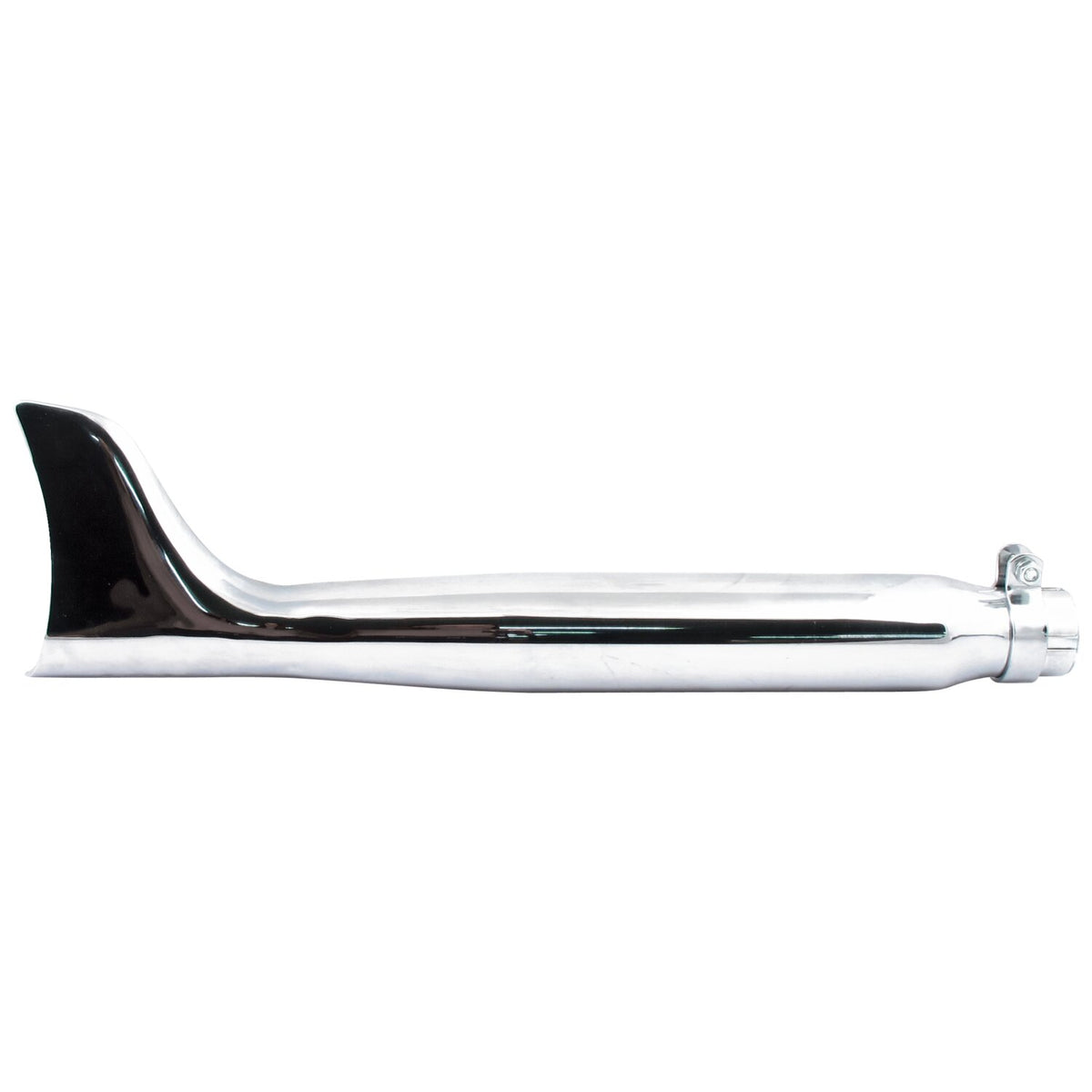 MCS Fishtail universal muffler 22" long chrome