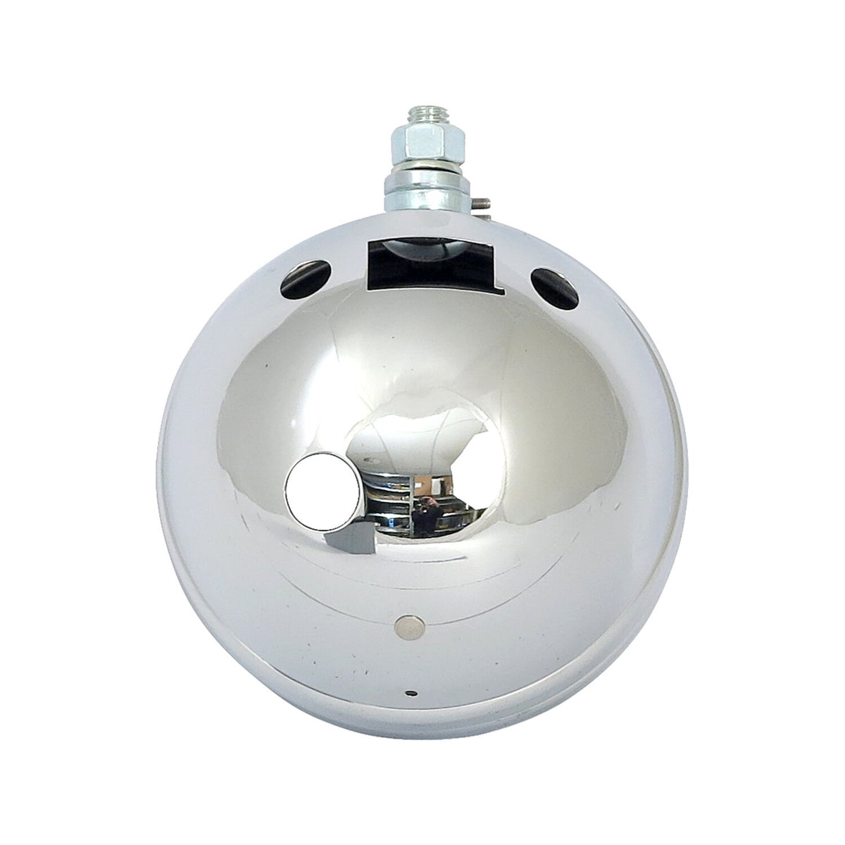MCS OEM style 5-3/4" FX FXR XL headlamp shell only - Chrome