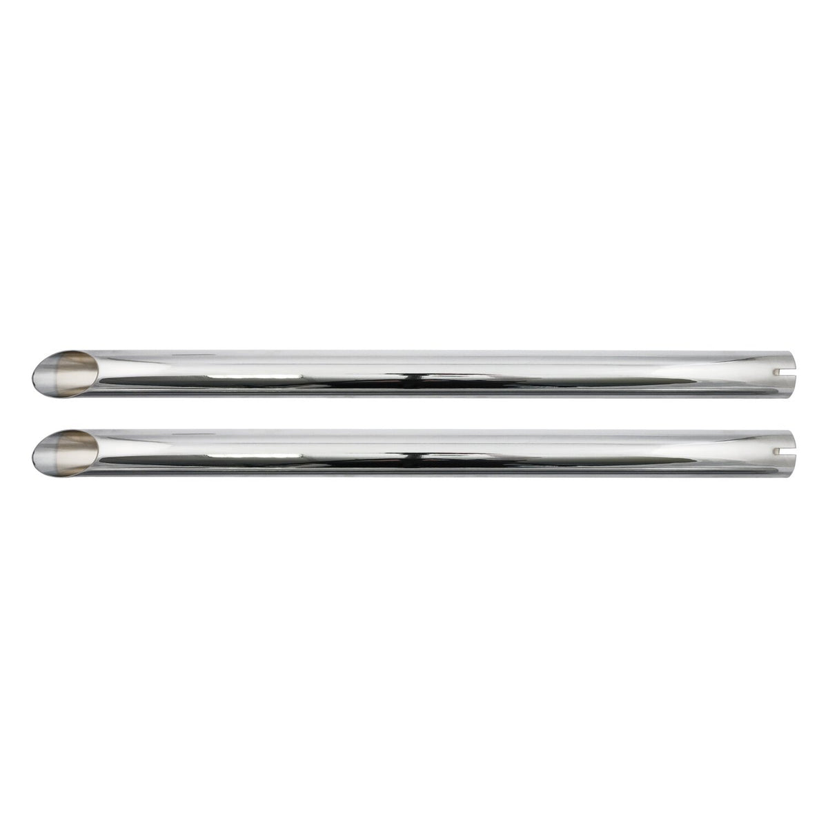 MCS Universal head pipe extension set 30" long chrome
