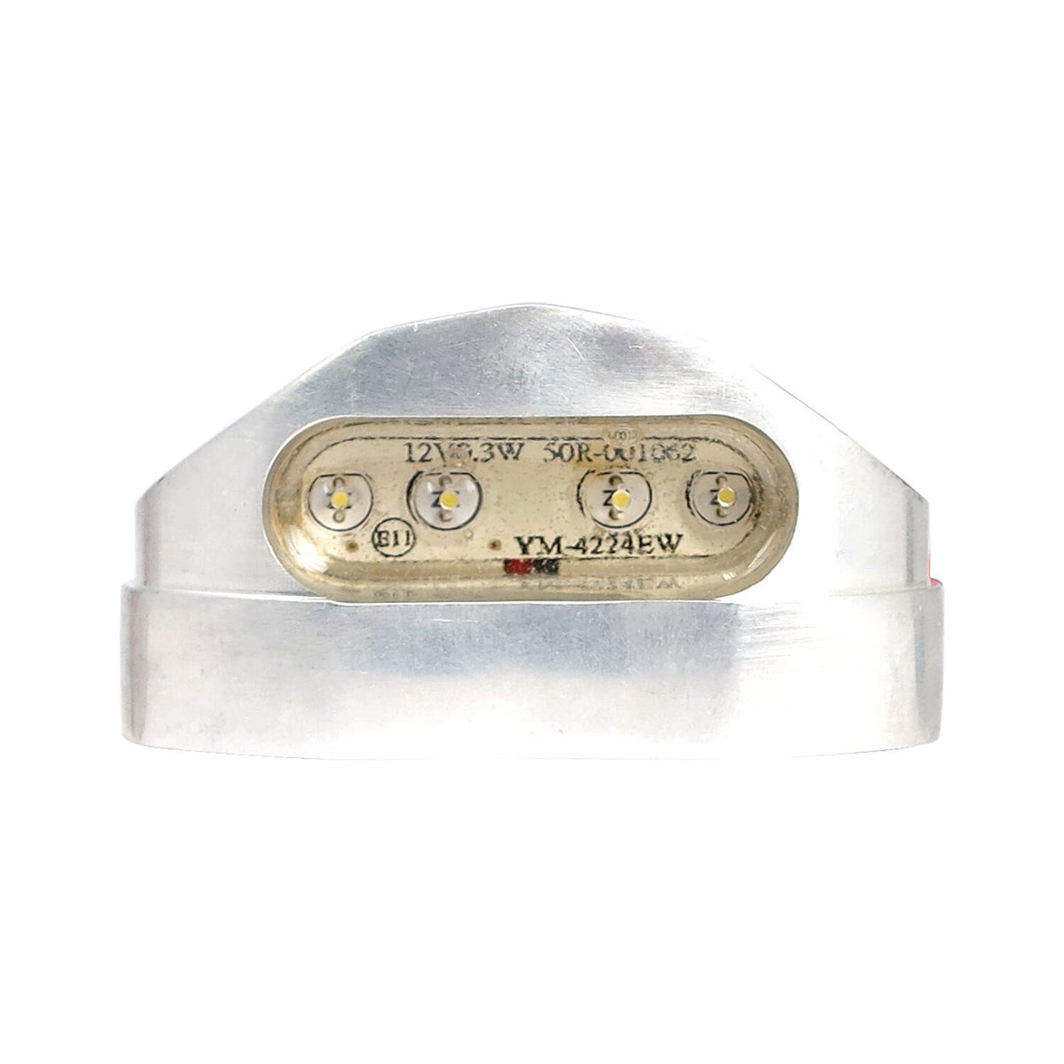 Highway Hawk LED license plate light Hydro chrome - ECE appr
