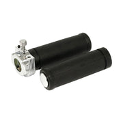 MCS OEM style throttle assembly with grips single cable - Chrome
