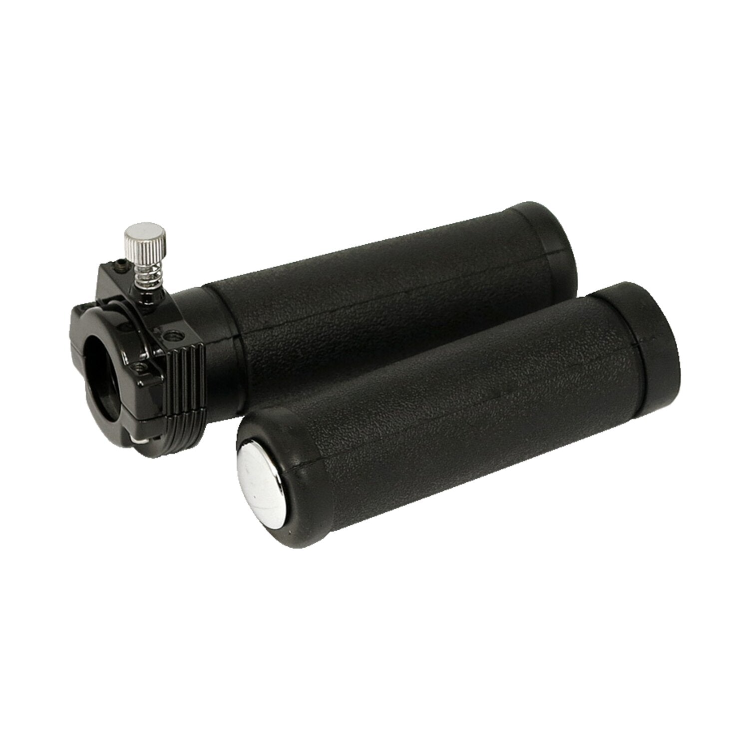 MCS OEM style throttle assembly with grips single cable - Black