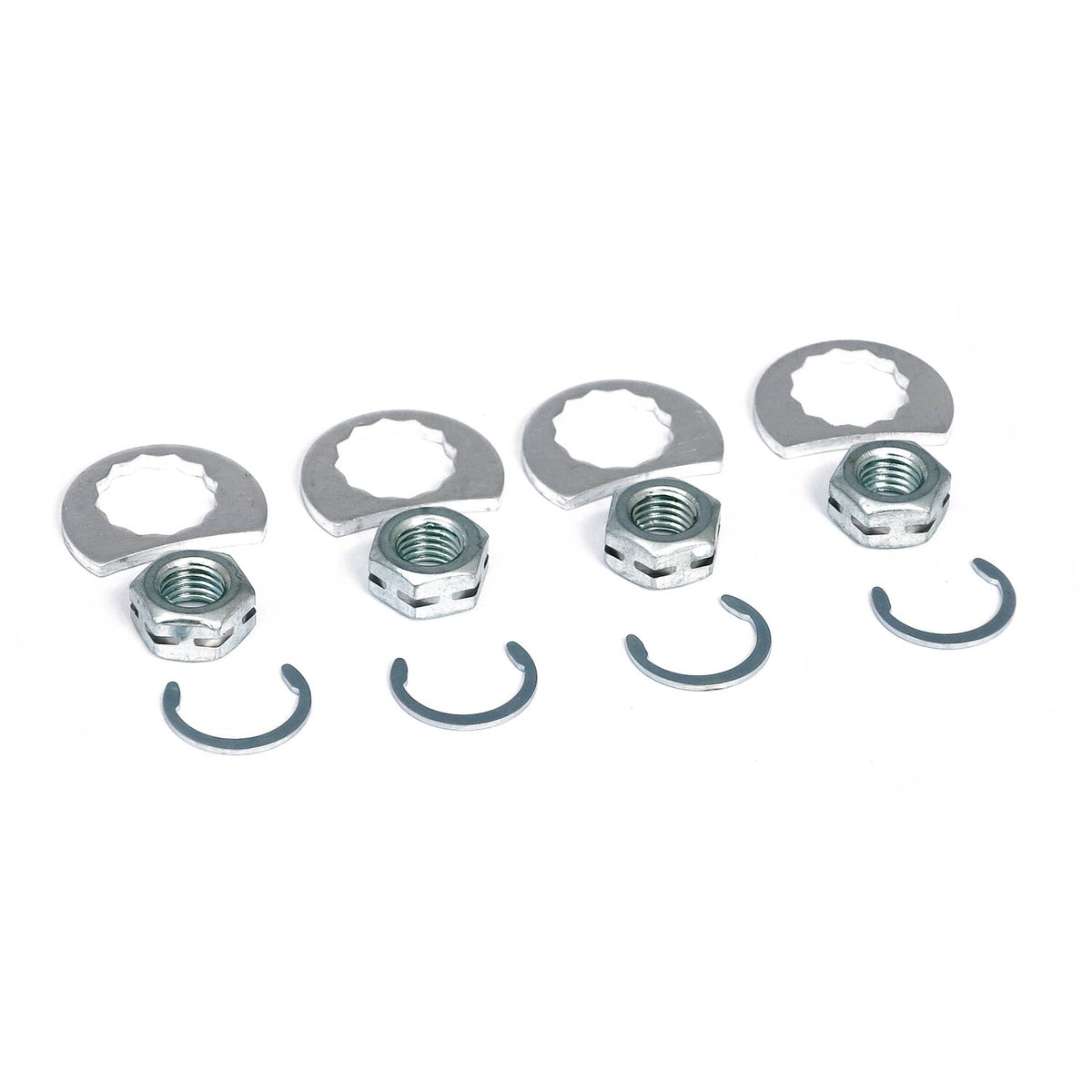 MCS Stage 8 exhaust nut mount kit - Chrome
