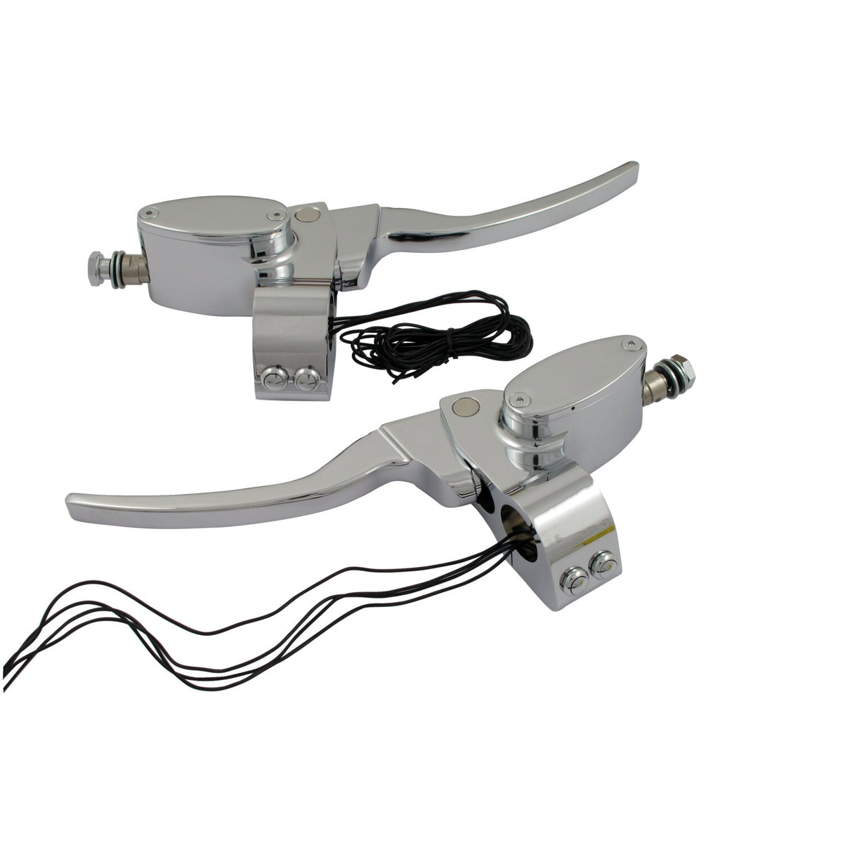 MCS Custom handlebar control kit hydr - Clutch - Chrome