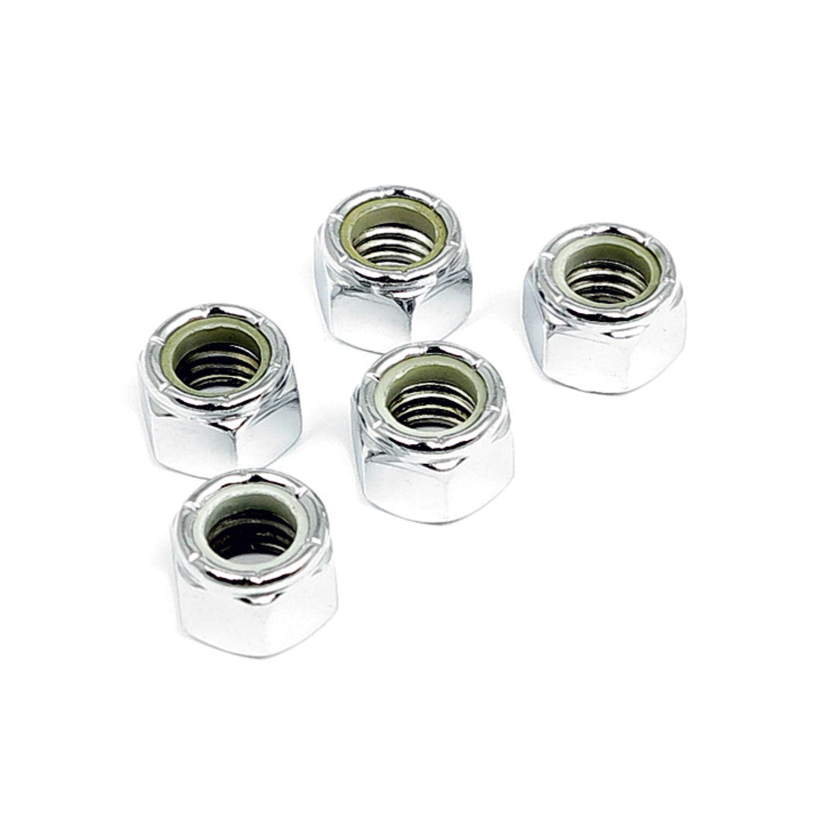Gardner-Westcott Chrome nylon locknuts 1/2-20
